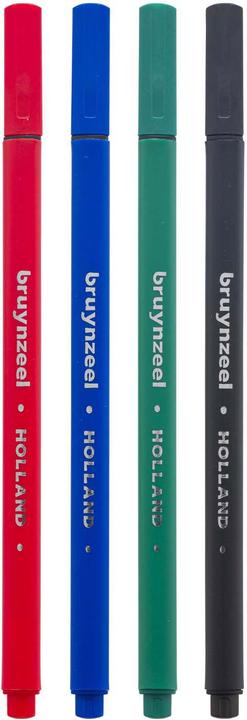Immagine prodotto Bruynzeel Fineliner Set 4 Farben (Multicolore, 4 x)
