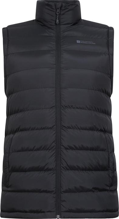 Actual product image Mountain Warehouse Mens Seasons Faux Fur Lined Padded Gilet (XS)