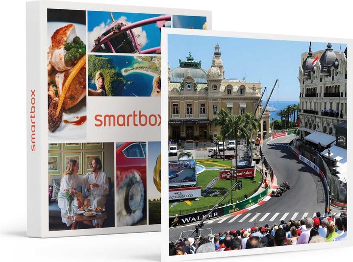 Actual product image Smartbox Formel-1-Grand-Prix von Monaco 2025 mit 2 Tickets und eine Übernachtung im 3*-Hotel (2 pers.)