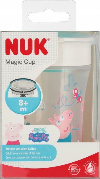 Produktbild NUK Magic Cup Peppa Pig 360°-Trinkrand