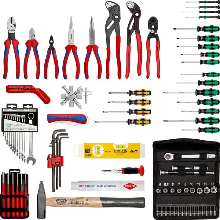 Produktbild Knipex Werkzeugkoffer BIG Basic Move Mechanik (90 Teile)