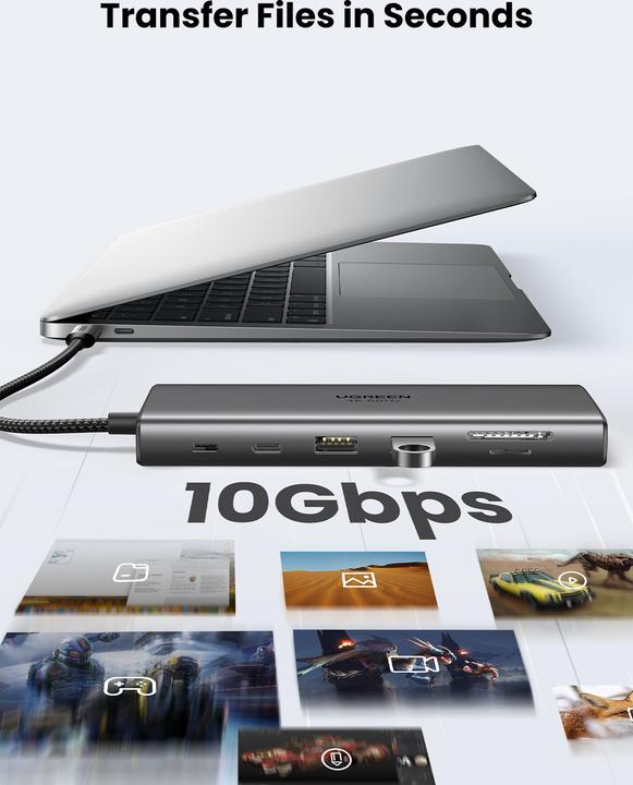 Immagine prodotto Ugreen 45520 (USB-C, 11 Porti)