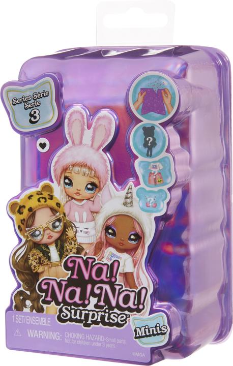 Actual product image MGA Na! Na! Na! Surprise Minis Assortment Series 3 in PDQ
