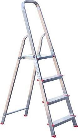 Haushalt Household Ladder 4-Steps Alum (150 cm)