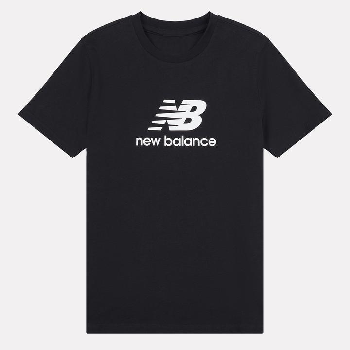 New Balance B Jersey Stacked Logo Tee