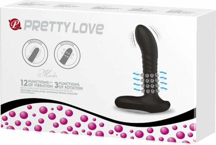 Image du produit Pretty Love Masseur de prostate avec fonction de rotation et de vibration