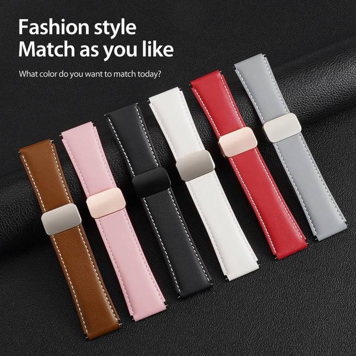 Image du produit Dux Ducis YA Series Bracelet en cuir véritable (22 mm, Cuir véritable)