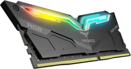 Team Group T-Force Night Hawk RGB 32 Go (2 x 16GB, 3200 MHz, RAM DDR4, DIMM)