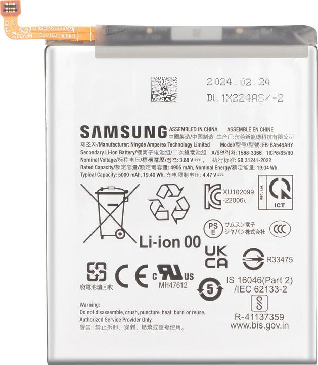 Actual product image Samsung 5000mAh Austausch-Akku, Modell GH82-34228A