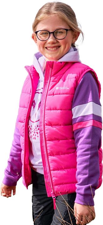 Actual product image Mountain Warehouse Childrens/Kids Rocko Plain Padded Gilet (104)
