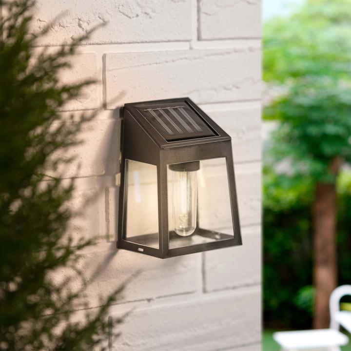 Produktbild Grundig Solarleuchte Wand warmweiss (IP44)