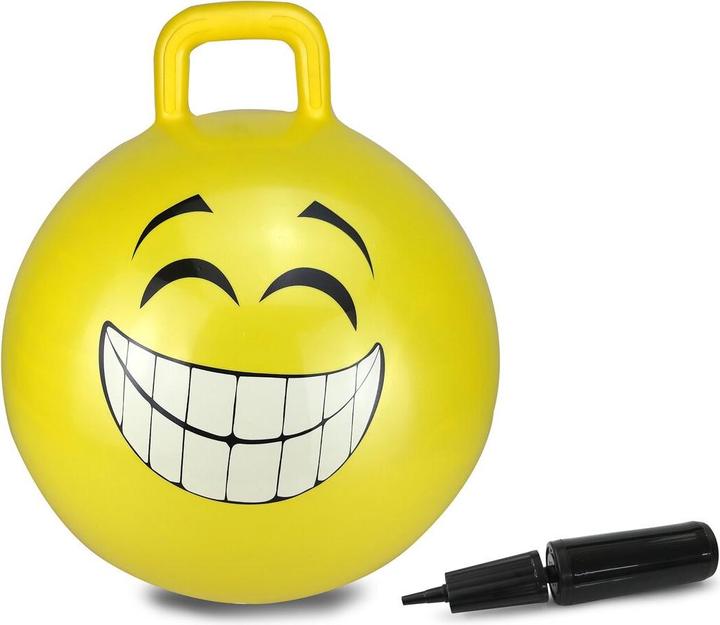 Immagine prodotto Jamara Hop Ball Smile - Palla a imbuto - Bambino/Ragazza - 1 anno(i) - Giallo - 407 g
