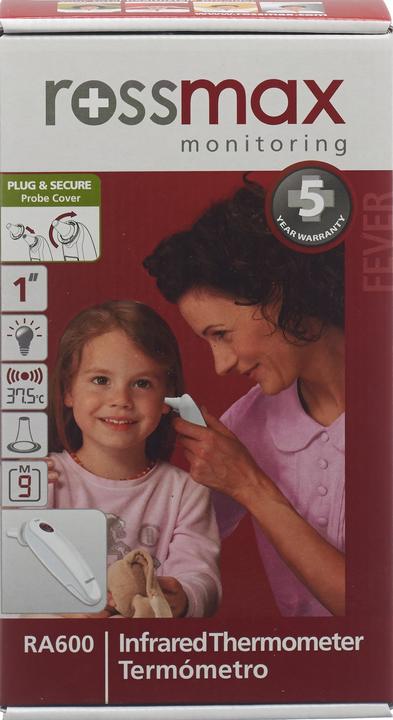 Immagine prodotto Rossmax Termometro auricolare a infrarossi RA600 (Auricolare)