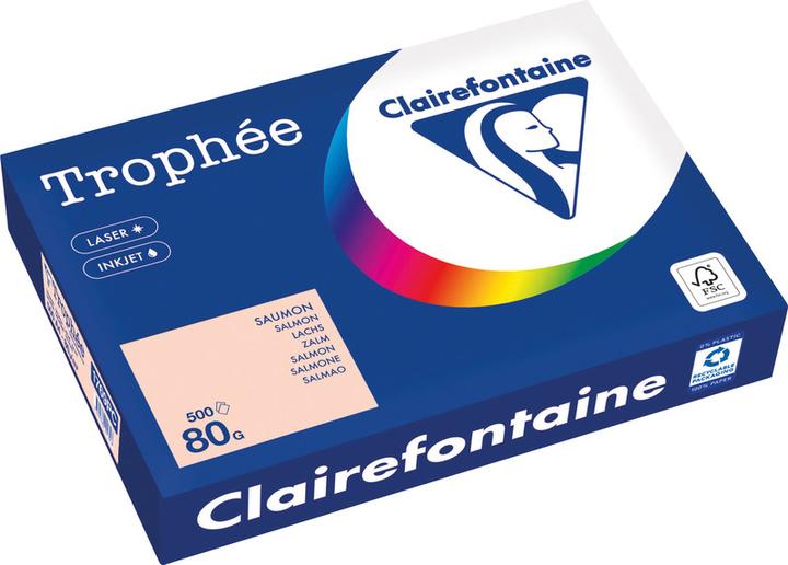 Actual product image Clairefontaine Universal paper Trophée coloured (80 g/m², 500 x, A4)