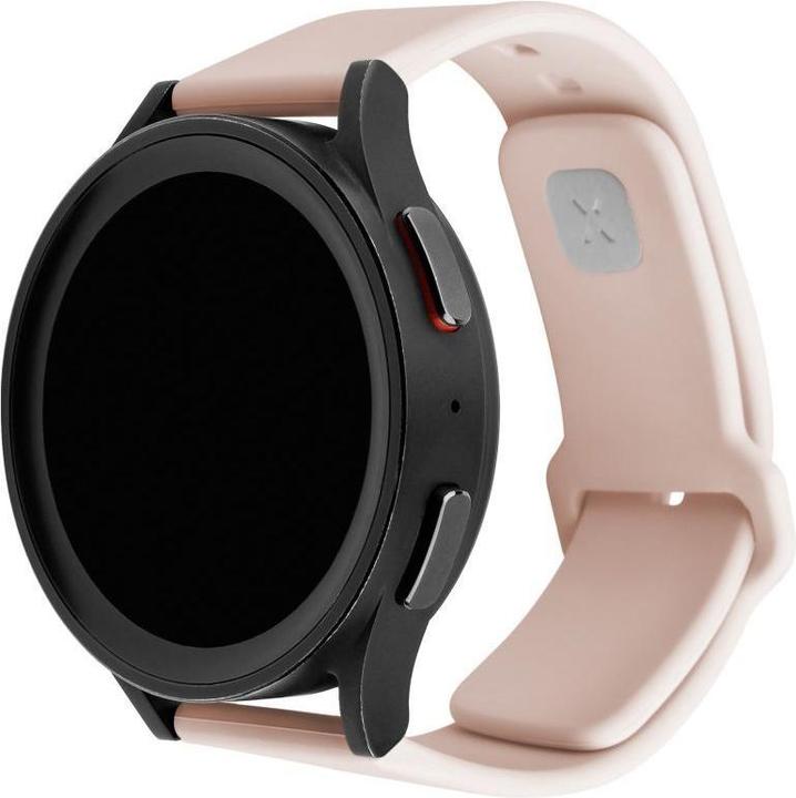 Image du produit Fixed Bracelet en silicone Smartwatch universel 20 mm rose (20 mm, Silicone)