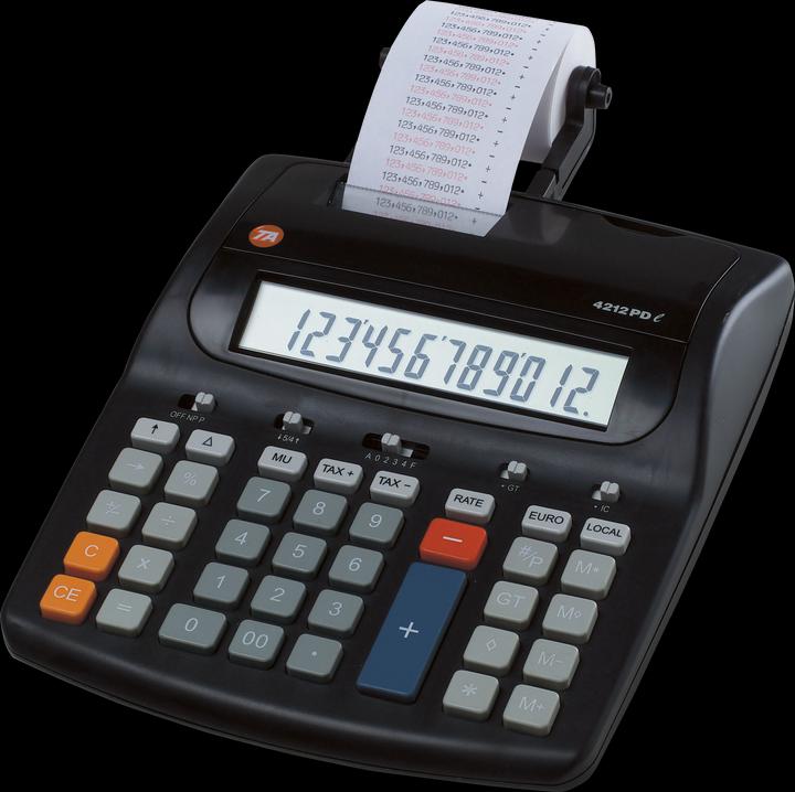 Image du produit Triumph-Adler Calculatrice de bureau 4212 PD Affichage (chiffres) : 12 fonctionnant sur secteur (L x H P) 200 50 (Fonctionnement sur secteur)