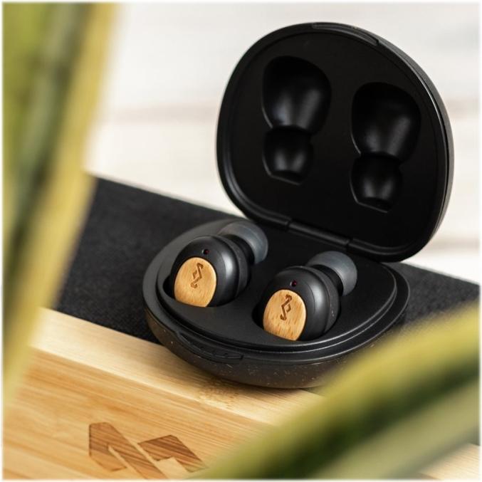 Actual product image House of Marley Bluetooth Headphones Champion Ear Buds Black (8 h, Wireless)