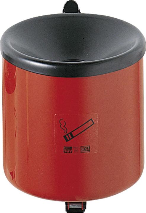 TKG Wall ashtray Rondo Junior red
