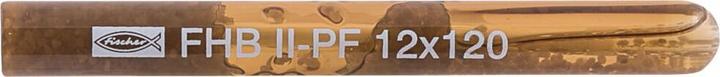 Fischer FIS 500544 Fix cartridge FHB II-PF 12 X 120 (10 pcs.)