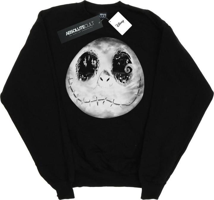 Immagine prodotto Disney Nightmare Before Christmas Jack Moon Face Felpa Uomo (5XL)