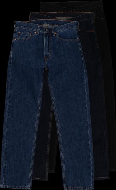 Levis 505 Jeans Straight Fit stonewash/rinse/black Trio