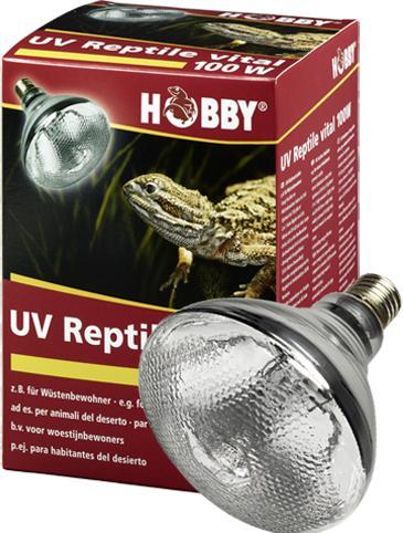 Produktbild Hobby Terrarienlampe UV-Reptile vital, E27, 100 W (UVA, UVB)