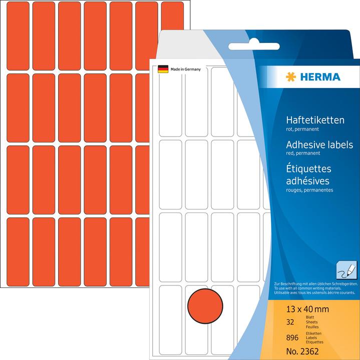 Produktbild HERMA Etiketten