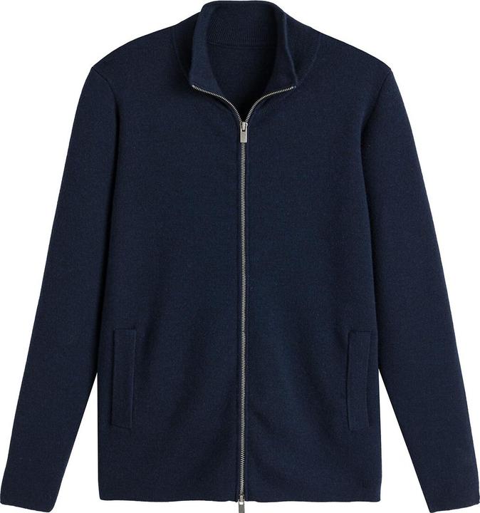 Immagine prodotto La Redoute Collections Cardigan in lana merino con cerniera (S)