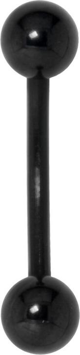 Produktbild Bijouteria Augenbrauenpiercing (Bioplast, Chirurgenstahl 316L, PVD Beschichtung (schwarz))