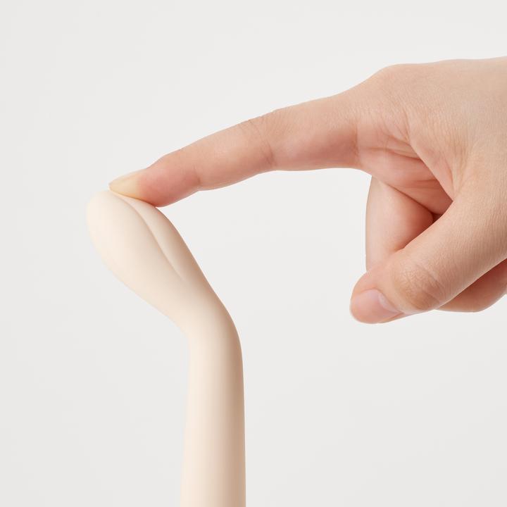 Productafbeelding Iroha koharu BENI - stille vibrator met flexibele top van zacht aanvoelende siliconen, roze