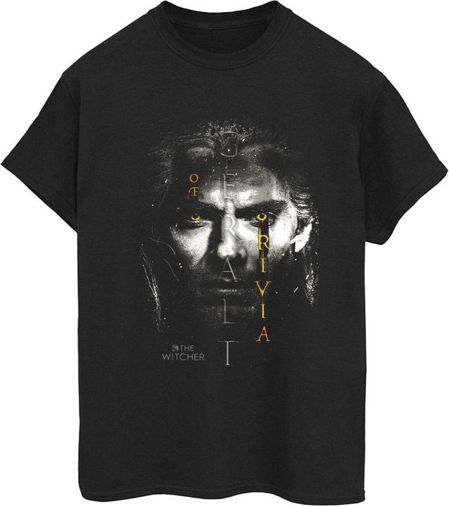 Image du produit Netflix - T-shirt THE WITCHER GERALT GLOWING EYES - Femme (S)