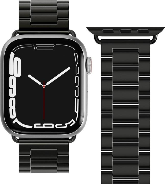 Produktbild Vonmählen Armband Link Bracelet Apple Watch 38/40/41 mm Black (Edelstahl)