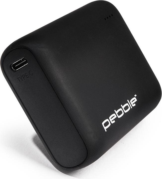 Actual product image veho Pebble PZ10 - Black - Universal - Rectangle - Lithium Polymer (LiPo) - 10000 mA (10000 mAh, 12 W, 37 Wh)