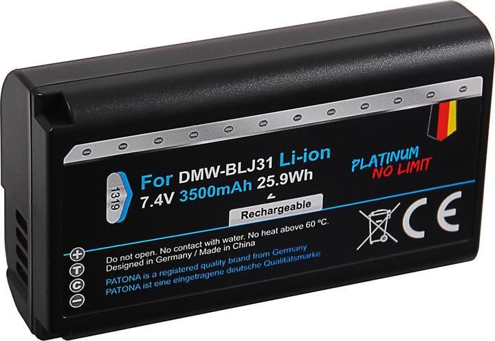 Produktbild Patona Platin. Akku Panasonic DMW-BLJ-31 (Kamera Akku)