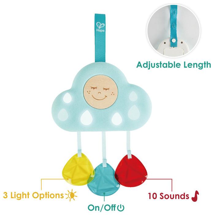 Actual product image Hape Musical cloud light (German, French, Dutch, Italian, English, Belarusian)
