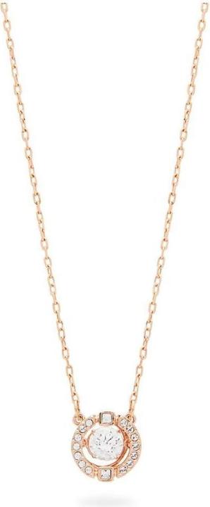 Actual product image Swarovski Sparkling Dance Round Necklace (Metal, 38 cm)