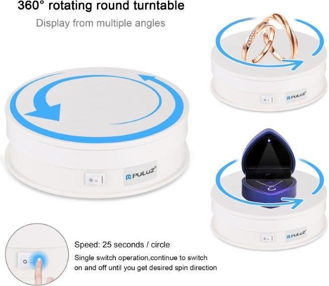 Produktbild Puluz 360° Elektrischer Drehteller (Weiteres Zubehör)