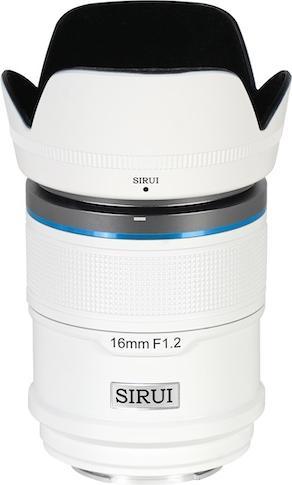 Actual product image Sirui Sniper AS-2S-EW 16mm & 75mm F1.2 APS-C/S35 Auto-Focus Lens(E Mount,White) (Sony E, APS-C / DX)