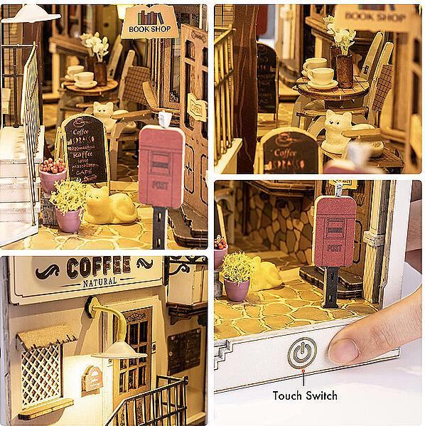 Actual product image Robotime Sunshine Town