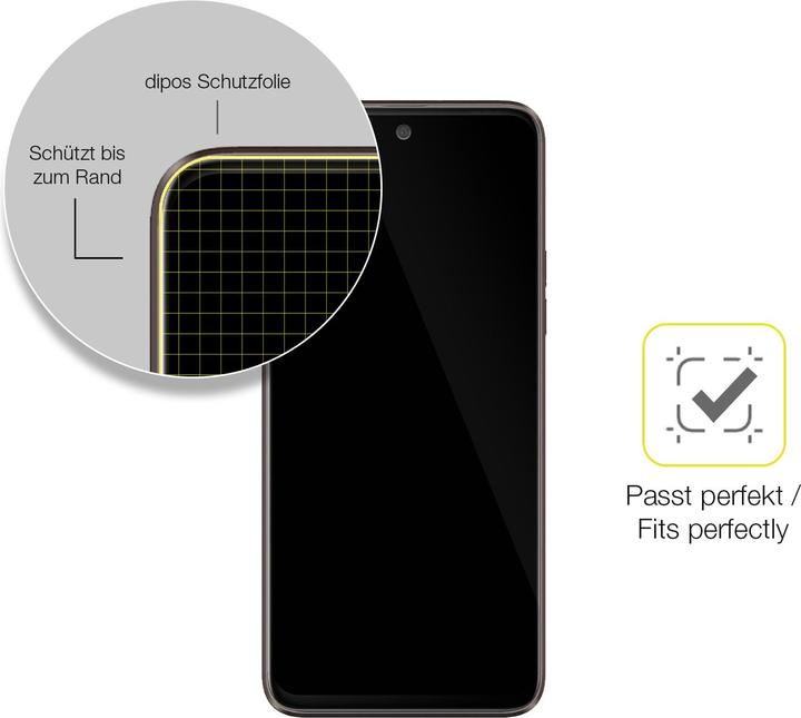 Image du produit Dipos Film de Protection d’écran Full-Cover 3D (2 pièce(s), HTC U23 Pro)