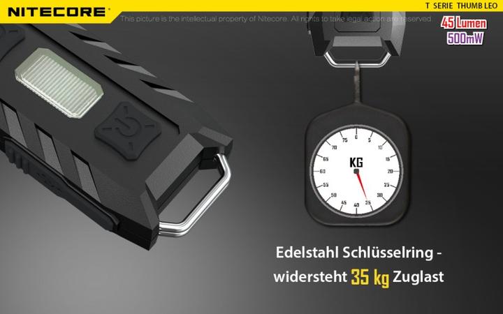 Produktbild Nitecore Thumb UV (7.40 cm, 45 lm)