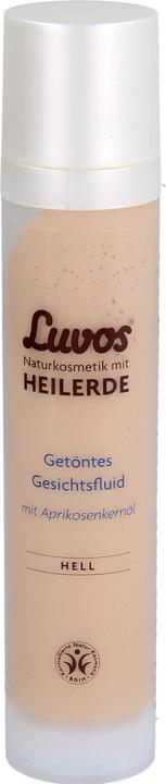 Produktbild Luvos Getöntes Gesichtsfluid hell Naturkosmetik mit Heilerde (50 ml, Getönte Tagescreme)