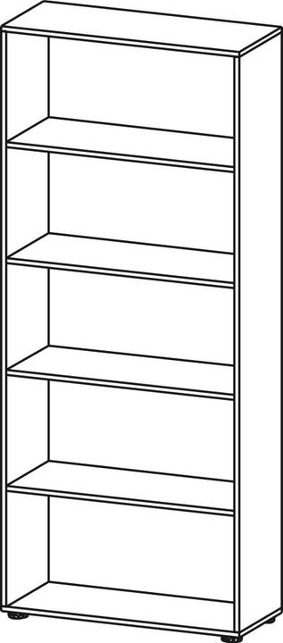 Actual product image Hammerbacher Basic (80 x 33 x 188 cm)
