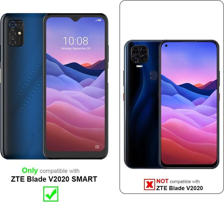 Image du produit Cadorabo Coque pour ZTE Blade V2020 SMART universel avec Clip (ZTE Blade V2020 Smart)