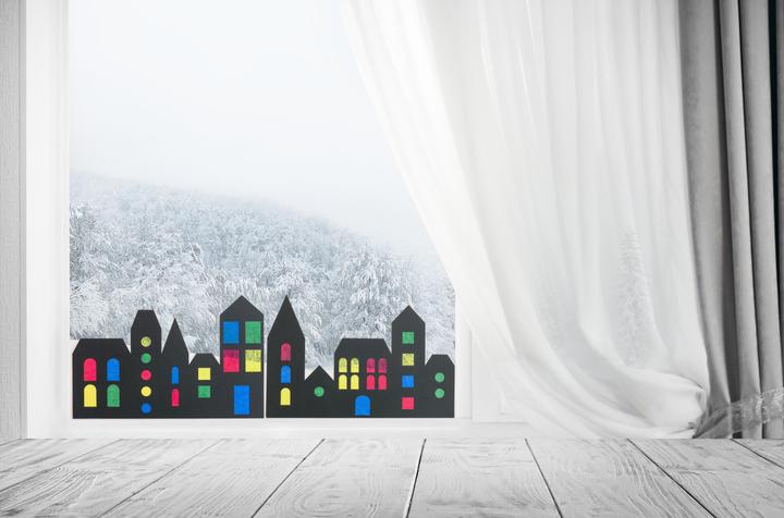 Immagine prodotto Betzold Città dei quadri per finestre, 12 pezzi (630 g/m², 1 x)