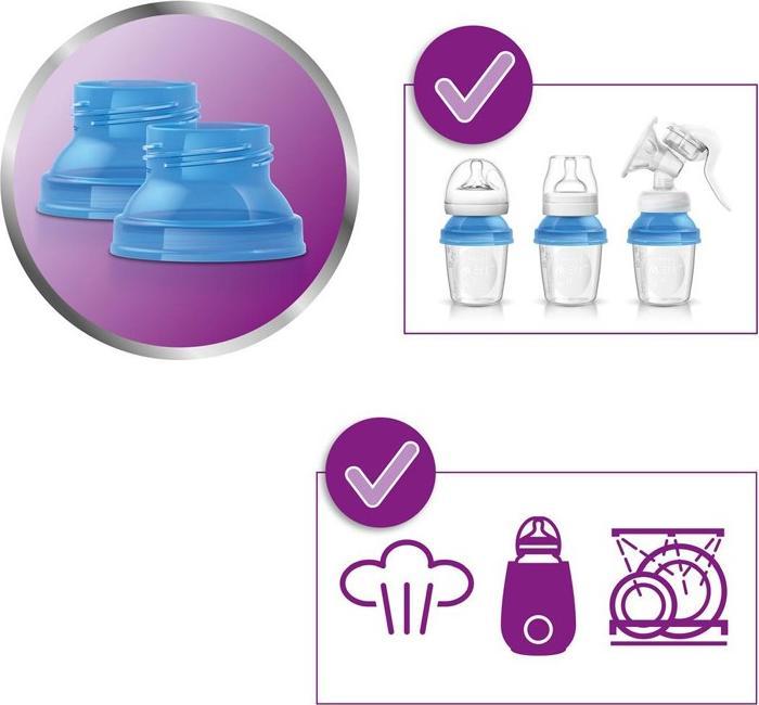Actual product image Philips Avent Muttermilchbehälter