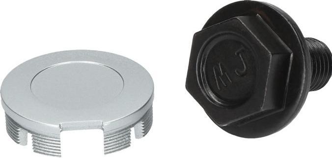 Actual product image Shimano Crank fixing bolt FC-6000 silver incl. cover cap