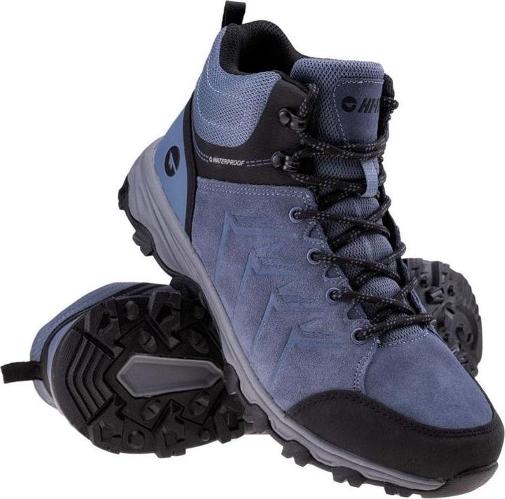 Immagine prodotto Hi-Tec Scarpe da trekking da uomo Helone Mid in blu, taglia 46 (46)
