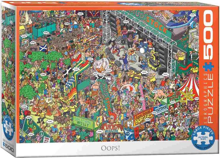 Actual product image Eurographics Oops! by Martin Berry (500 pieces)