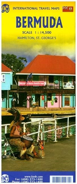 Image du produit Carte de voyage internationale des Bermudes